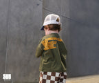 SUB™ Born - Baby Oversize T-Shirt ( Koyu Yeşil )