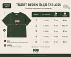 SUB™ Pink Black - Baby Oversize T-Shirt ( Siyah )