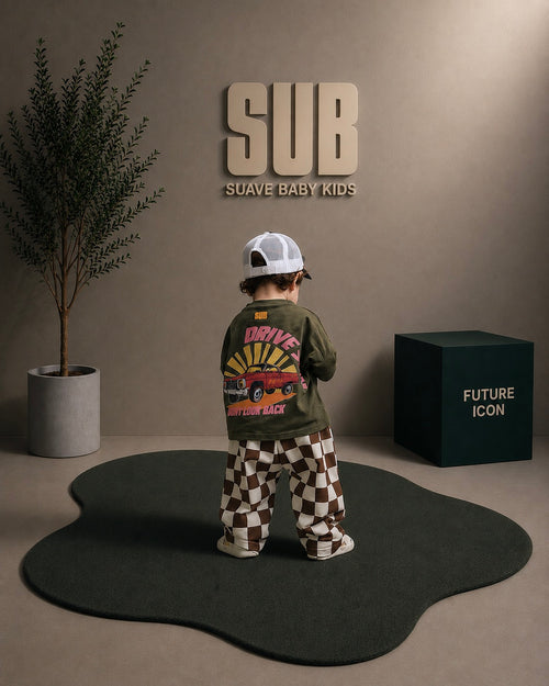 SUB™ ChackerK - Baby Baggy Pantolon