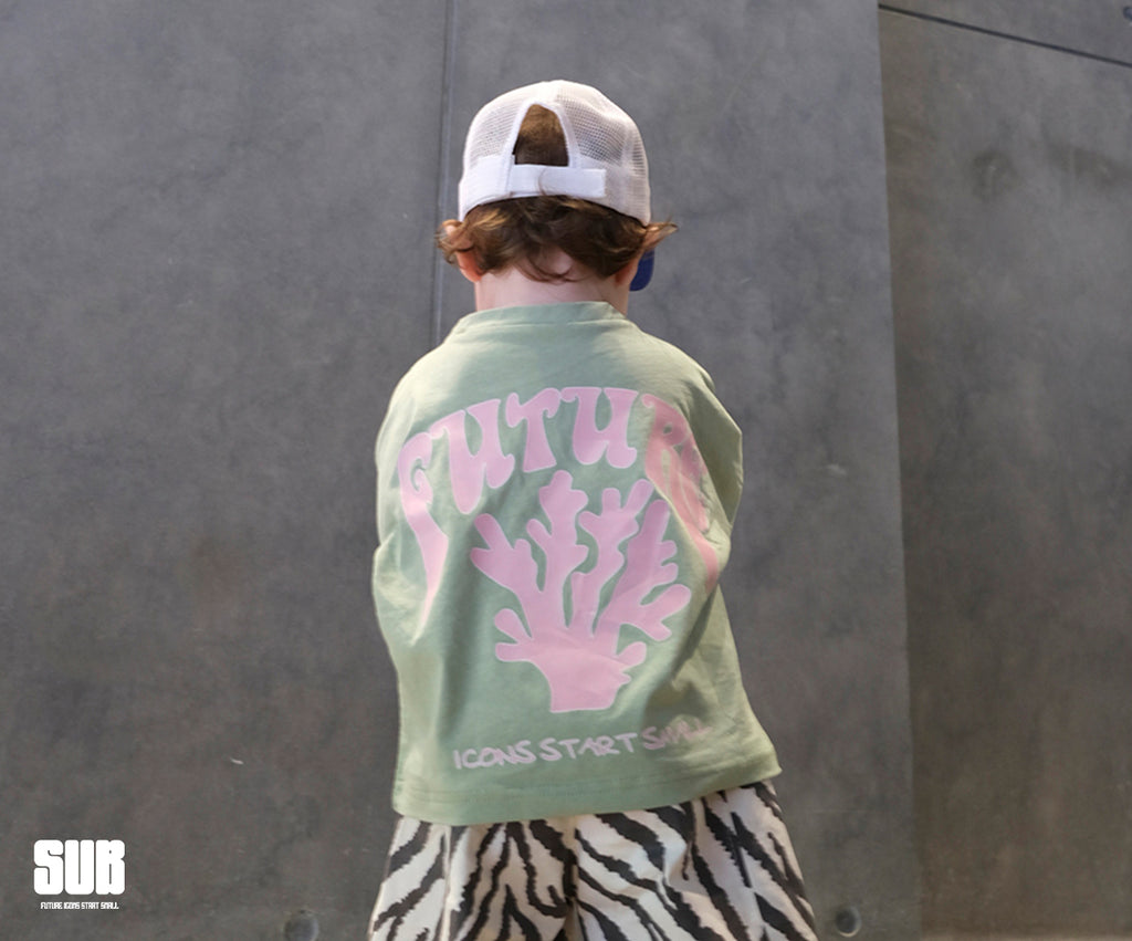 SUB™ Future Oversize T-shirt ( Su Yeşili )